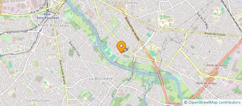 localisation de l'entreprise LES KANARIS DU DESERT  NANTES