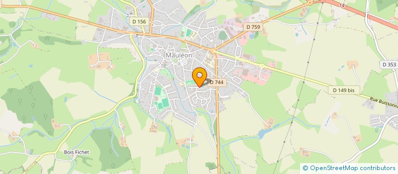 localisation de l'entreprise LES KARAMUZES  MAULEON