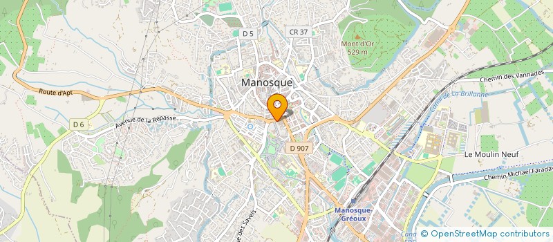 localisation de l'entreprise LES KARNAUD à MANOSQUE