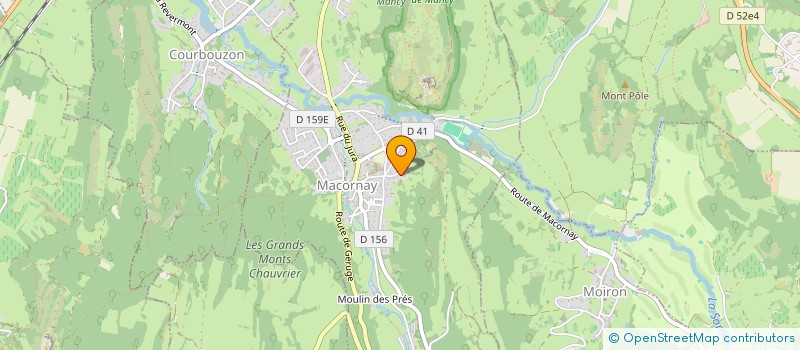 localisation de l'entreprise LES KATSUB  MACORNAY