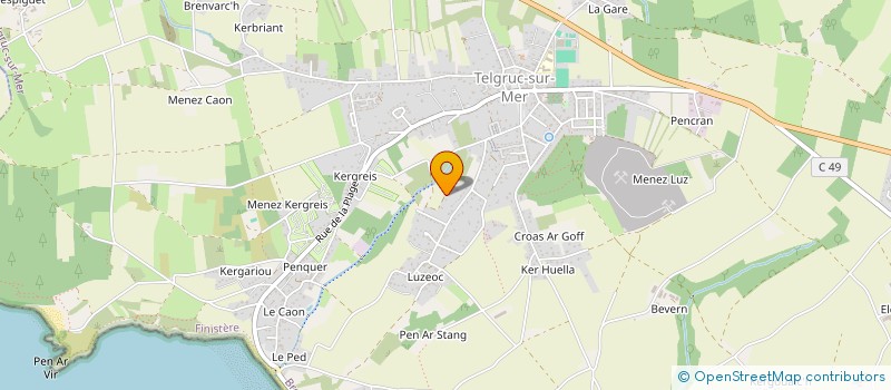 localisation de l'entreprise LES KAYAKETTTES à TELGRUC-SUR-MER