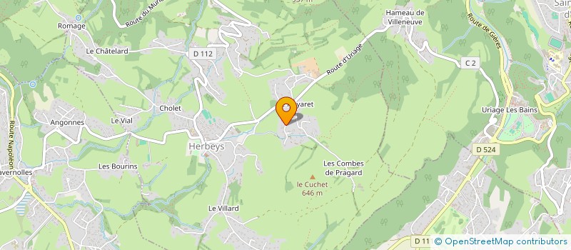 localisation de l'entreprise LES KEKES  HERBEYS