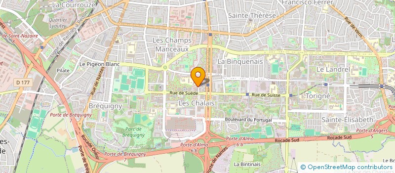 localisation de l'entreprise LES KELEBEK D'UPPSALA  RENNES