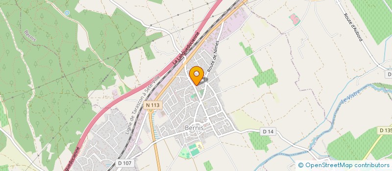 localisation de l'entreprise LES KEPIS BERNISSOIS  BERNIS