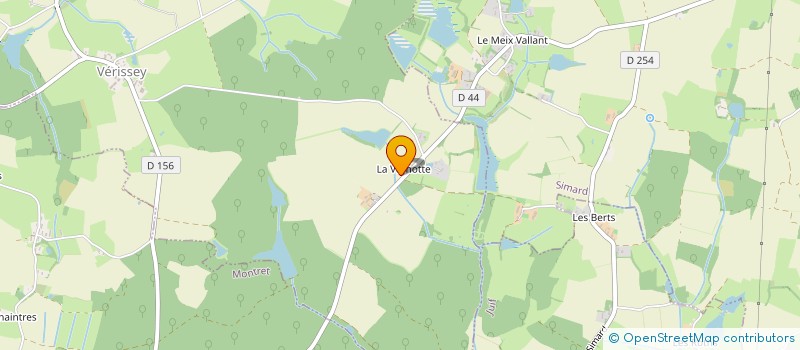 localisation de l'entreprise LES KERGUELEN  VERISSEY