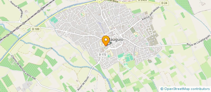 localisation de l'entreprise LES KERNAGS  MAUGUIO