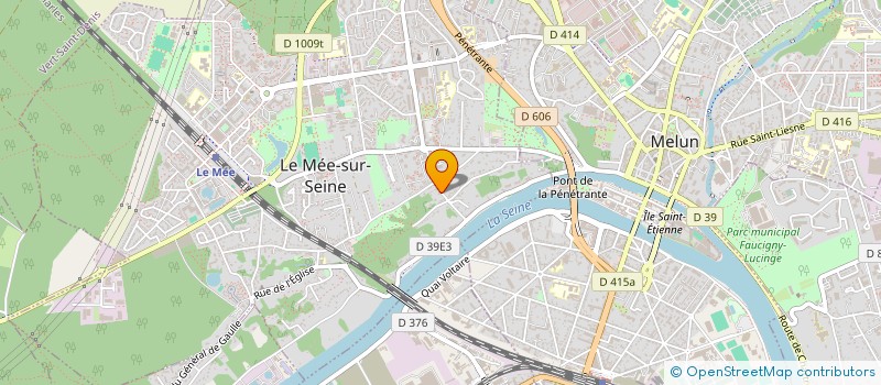 localisation de l'entreprise LES KERS  LE MEE-SUR-SEINE