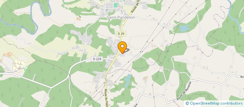 localisation de l'entreprise LES KIFF & KOI  SAINT-PANDELON