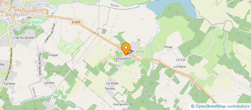 localisation de l'entreprise LES KIFFEURS  SAINT-COME