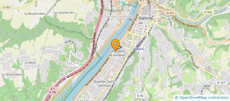 localisation de l'entreprise LES KIKIS  VIENNE