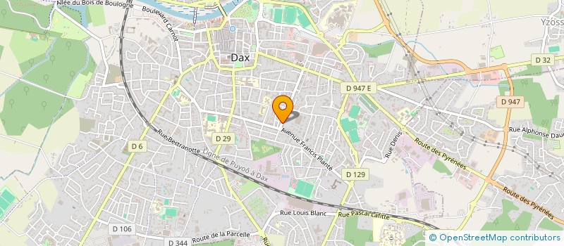 localisation de l'entreprise LES KIKOUYOUS à DAX