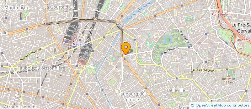 localisation de l'entreprise LES KILOUCHETTES  PARIS