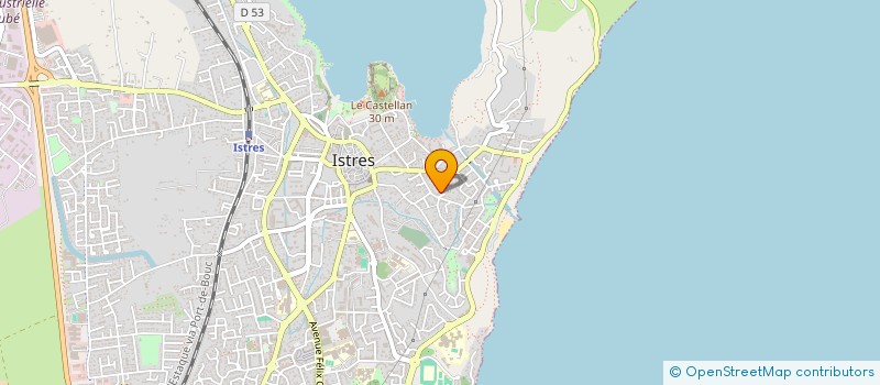 localisation de l'entreprise LES KINES DE LA ROMANIQUETTE  ISTRES