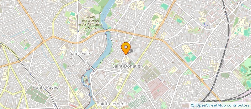 localisation de l'entreprise LES KIPIKDUFON à NANTES