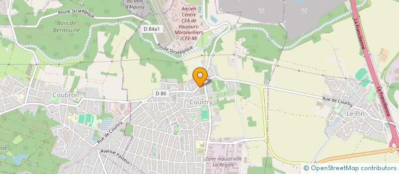 localisation de l'entreprise LES KIROULS à COURTRY