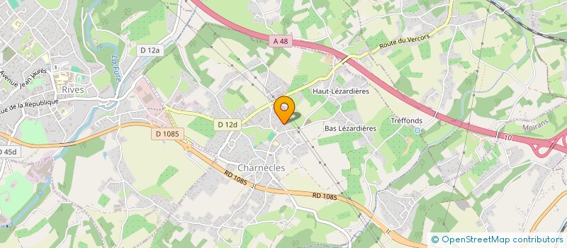 localisation de l'entreprise LES KIWIS  CHARNECLES