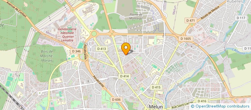 localisation de l'entreprise LES KLOSTROPHOBES AILES CESSON VERT ST à MELUN