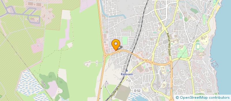 localisation de l'entreprise LES KOKINOUS à ISTRES