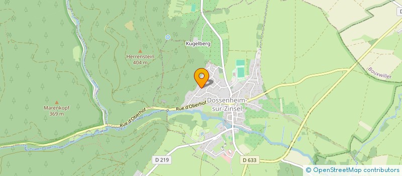 localisation de l'entreprise LES KOMPELS  NEUWILLER-LES-SAVERNE