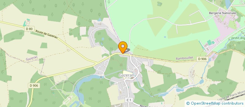 localisation de l'entreprise LES KORRIGANS  GAZERAN