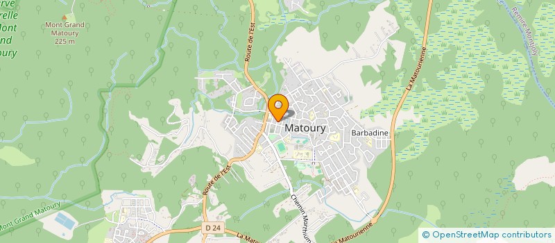 localisation de l'entreprise LES KORRIGANS à MATOURY