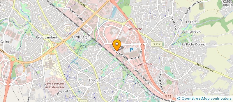 localisation de l'entreprise LES KORRIGANS  LANGUEUX