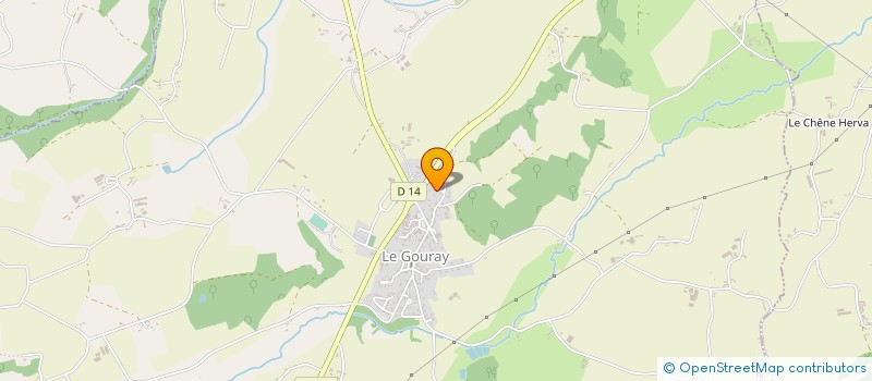 localisation de l'entreprise LES KORRIGANS à LE MENE