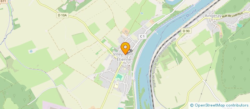 localisation de l'entreprise LES KORRIGANS  VILLEY-SAINT-ETIENNE