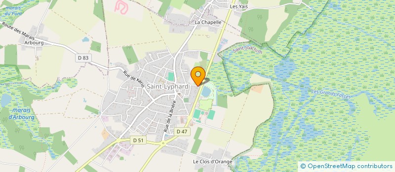 localisation de l'entreprise LES KRAPADOS  SAINT-LYPHARD