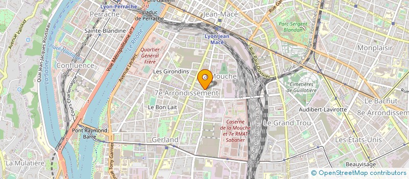 localisation de l'entreprise LES KRAPOS  LYON