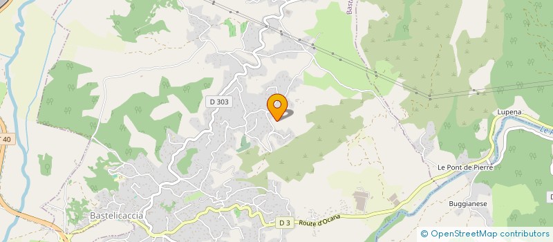 localisation de l'entreprise LES KRUELS à BASTELICACCIA