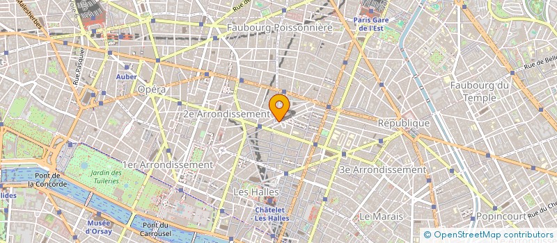 localisation de l'entreprise LES'L  PARIS