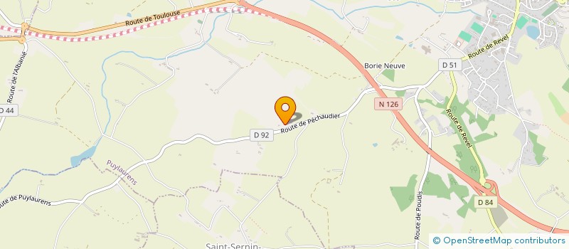 localisation de l'entreprise LES L D'HENRI à PUYLAURENS