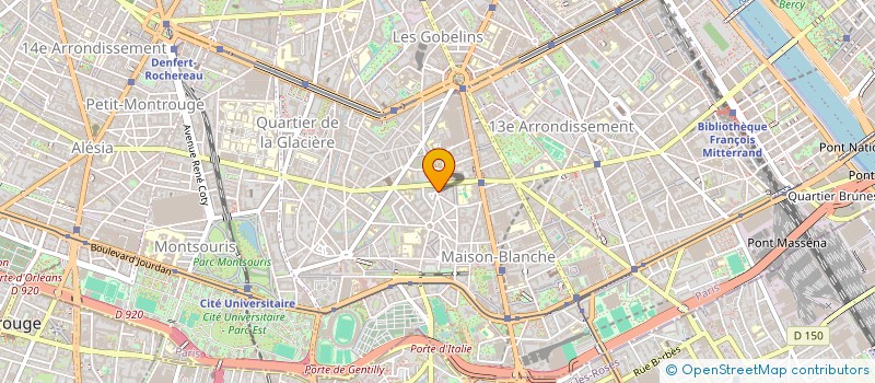 localisation de l'entreprise LES LAINES DE MON MOULIN  PARIS