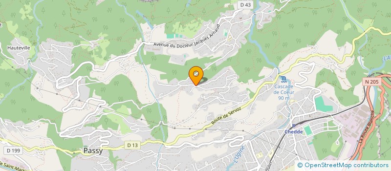 localisation de l'entreprise LES LAINES FEUTREES DE MYLENE  PASSY