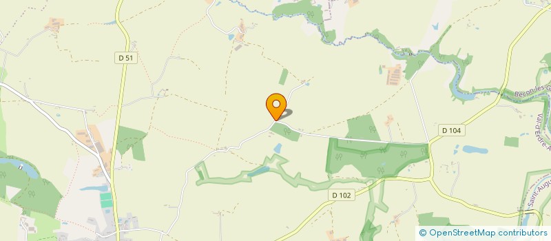 localisation de l'entreprise LES LANDES à SAINT-CLEMENT-DE-LA-PLACE