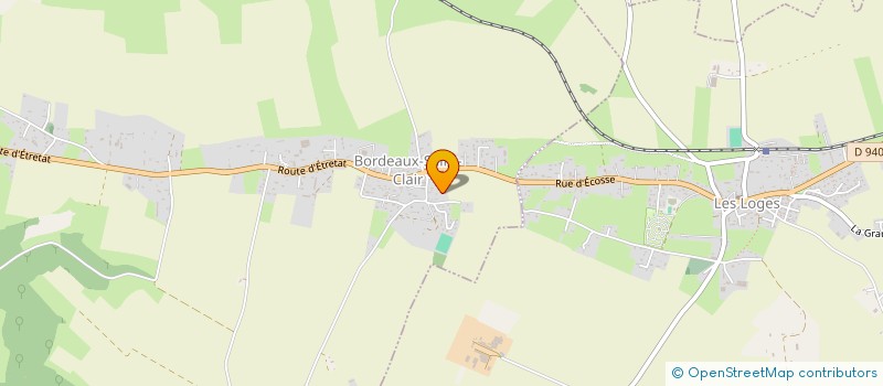 localisation de l'entreprise LES LANDIERS  BORDEAUX-SAINT-CLAIR