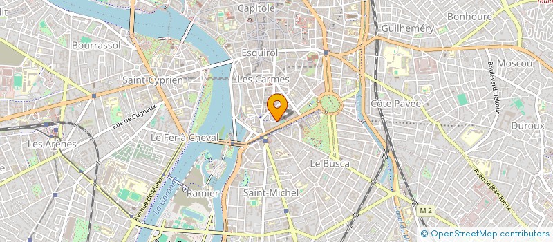 localisation de l'entreprise LES LANGUES PERCUSSIVES à TOULOUSE