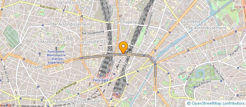 localisation de l'entreprise LES LARMES DE MISERICORDE  PARIS