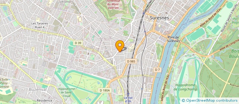 localisation de l'entreprise LES LASCARS à SURESNES