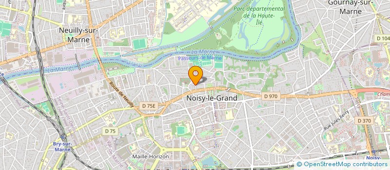 localisation de l'entreprise LES LAURETTES ARDECHOISES à NOISY-LE-GRAND
