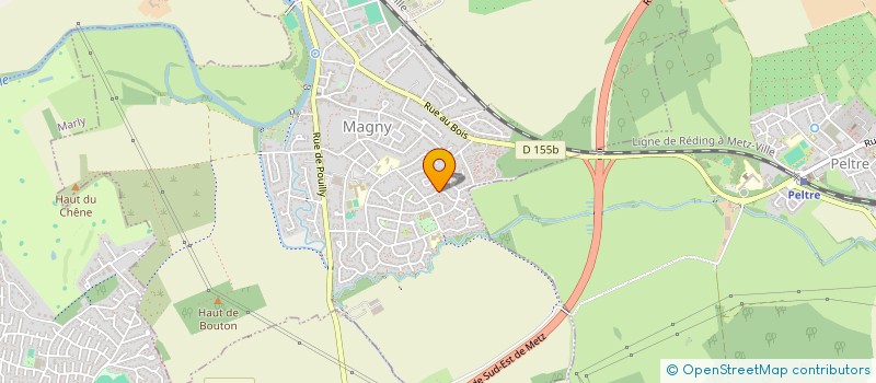 localisation de l'entreprise LES LAURIERS  METZ