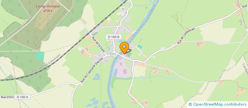 localisation de l'entreprise LES LAURIERS  ORS