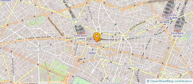 localisation de l'entreprise LES LAURIERS DU LIBAN à PARIS