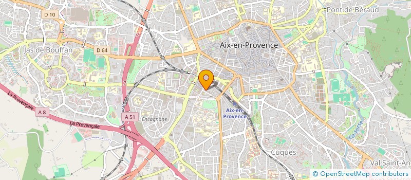 localisation de l'entreprise LES LAVANDES à AIX-EN-PROVENCE