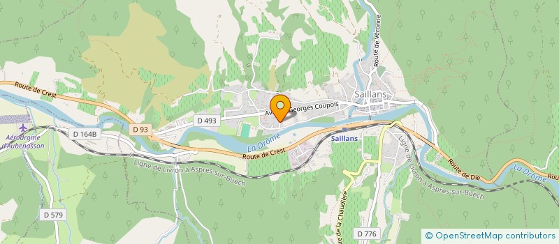 localisation de l'entreprise LES LAVANDES  PENNES-LE-SEC