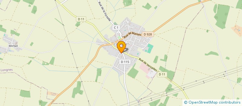 localisation de l'entreprise LES LAVANDES  LONGNES