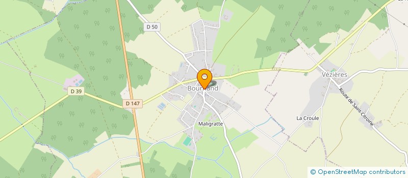 localisation de l'entreprise LES LAVANDIERES DU BASILIC DE BOURNAUD  BOURNAND