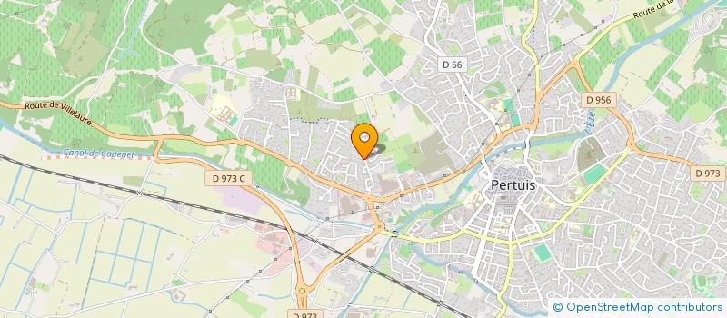 localisation de l'entreprise LES LAVANDINS  PERTUIS