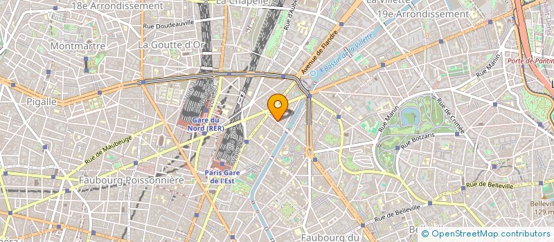 localisation de l'entreprise LES LAVERIES BLEUES  PARIS